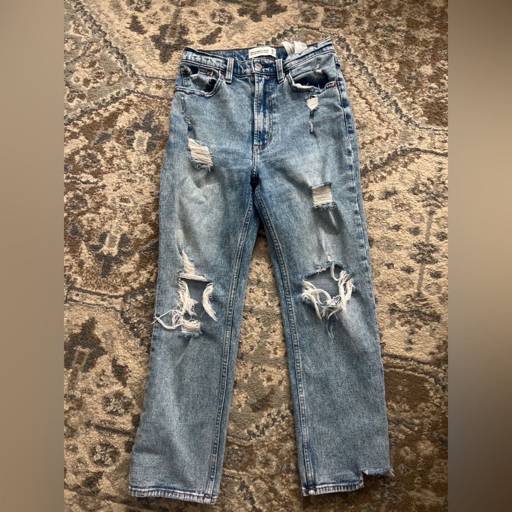 Abercrombie & Fitch Light Blue Denim